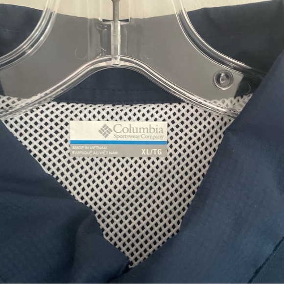 NEW COLUMBIA PFG UPF CRYSTAL SPRINGS LONG SLEEVE BUTTON FRONT FISHING SHIRT BLUE - Picture 6 of 11